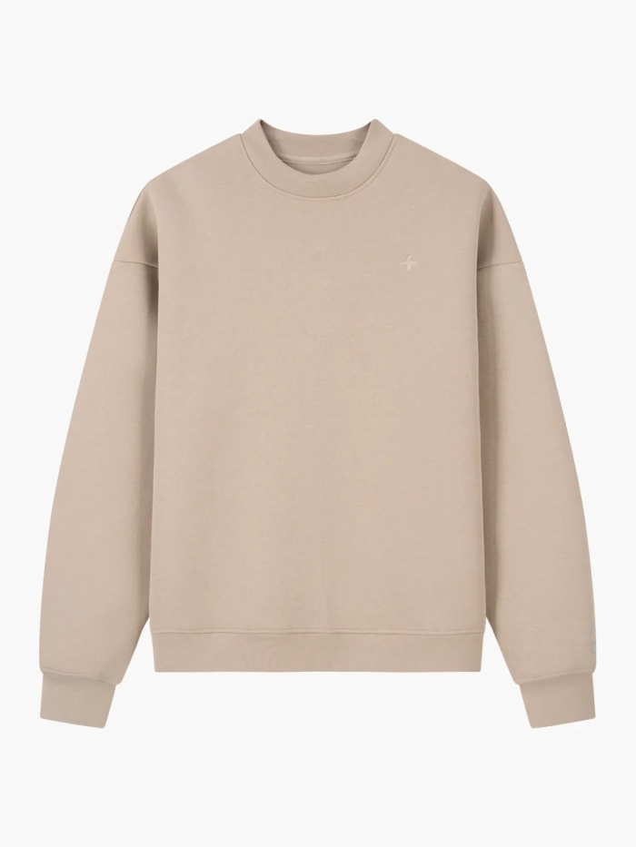 BASICON™ Áo sweater unisex form oversize