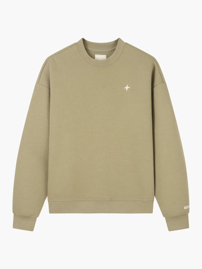 BASICON™ Áo sweater unisex form oversize