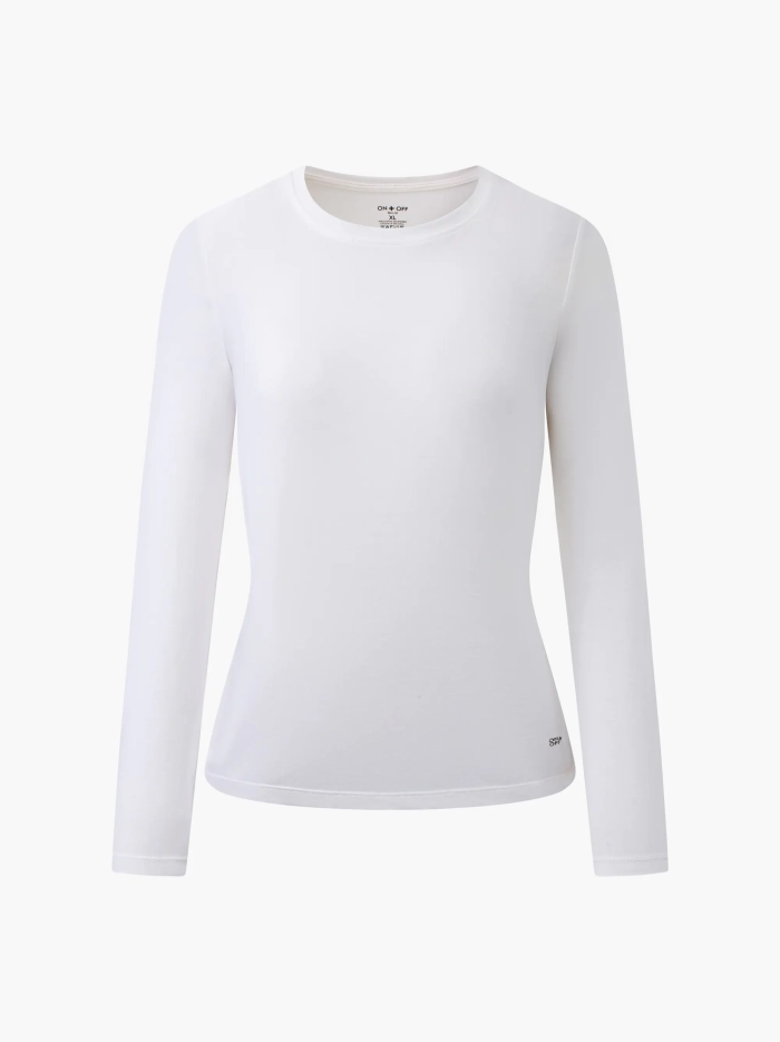 Áo body nữ cổ tròn 2025