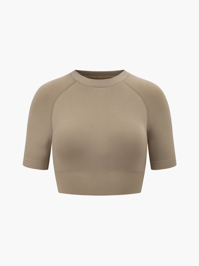 RE:ON™ Áo crop top seamless