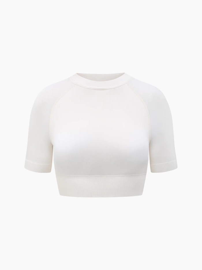 RE:ON™ Áo crop top seamless