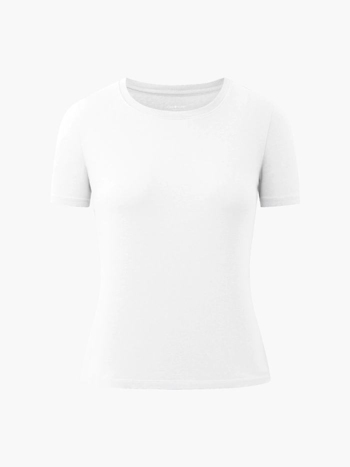 Áo T-shirt nữ cổ tròn