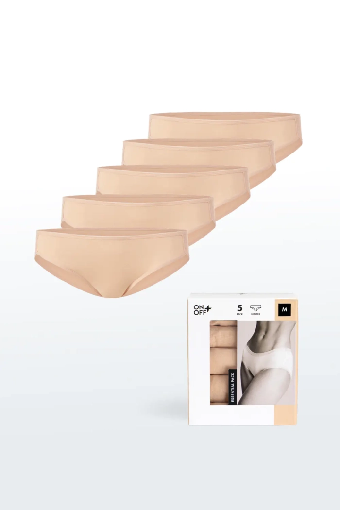 Combo 5 Quần Lót Nữ Bikini Essential Pack BambooPlus+