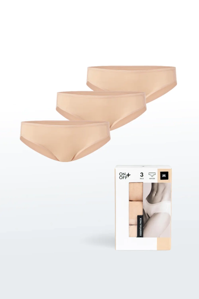 Combo 3 Quần Lót Nữ Bikini Essential Pack BambooPlus+