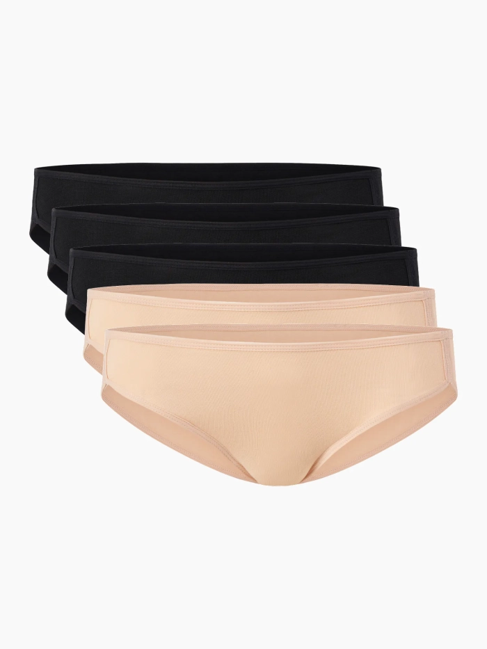 Combo 5 Quần Lót Nữ Bikini Essential Pack BambooPlus+