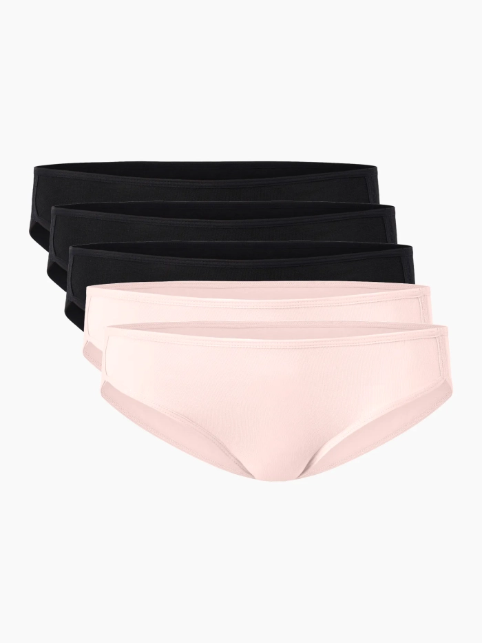 Combo 5 Quần Lót Nữ Bikini Essential Pack BambooPlus+