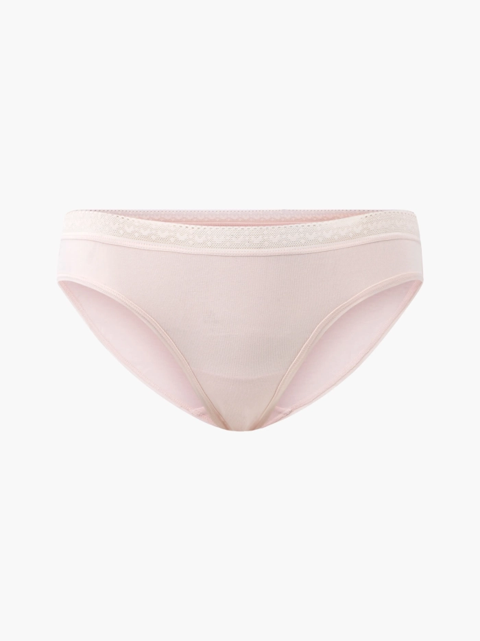 Quần lót nữ Cotton Breathable dáng bikini cạp ren