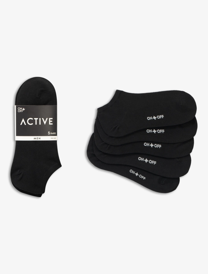 Pack 5 đôi tất nam không cổ
