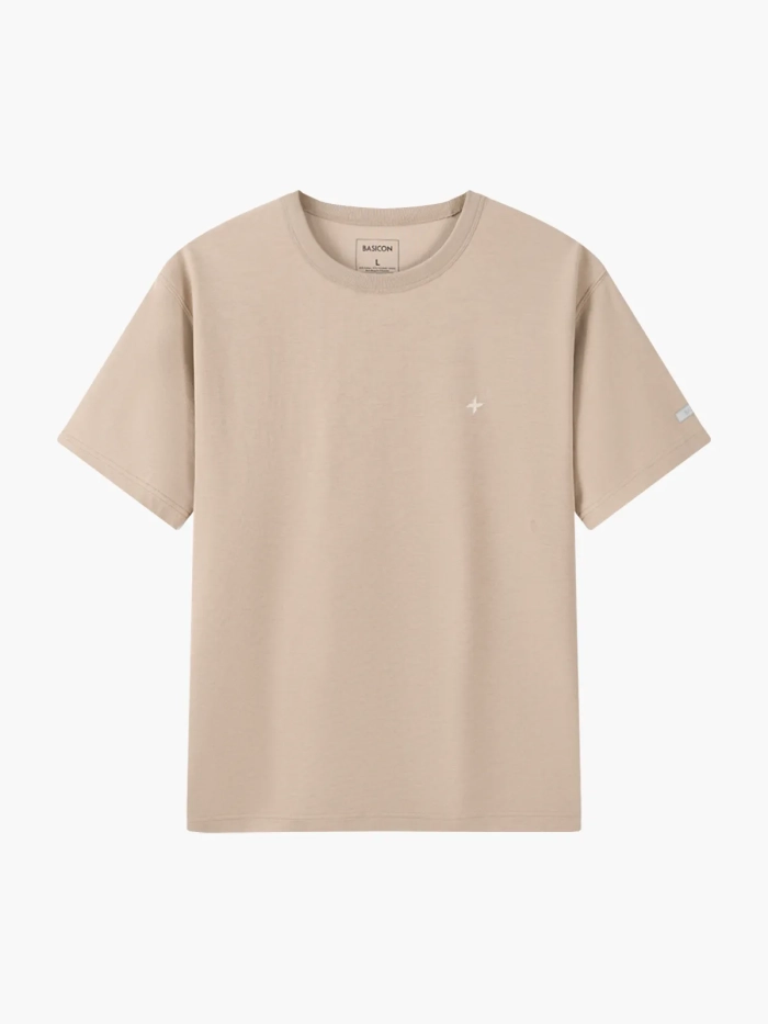 BASICON™ Áo phông nam cotton form regular fit