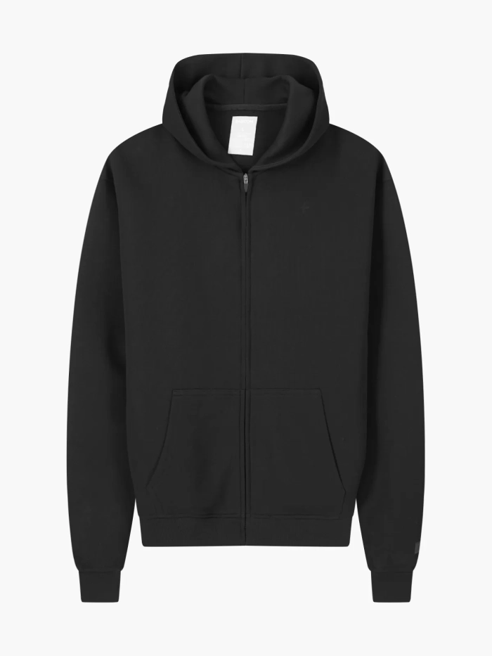 BASICON™ Áo hoodie zip nam có mũ form oversize