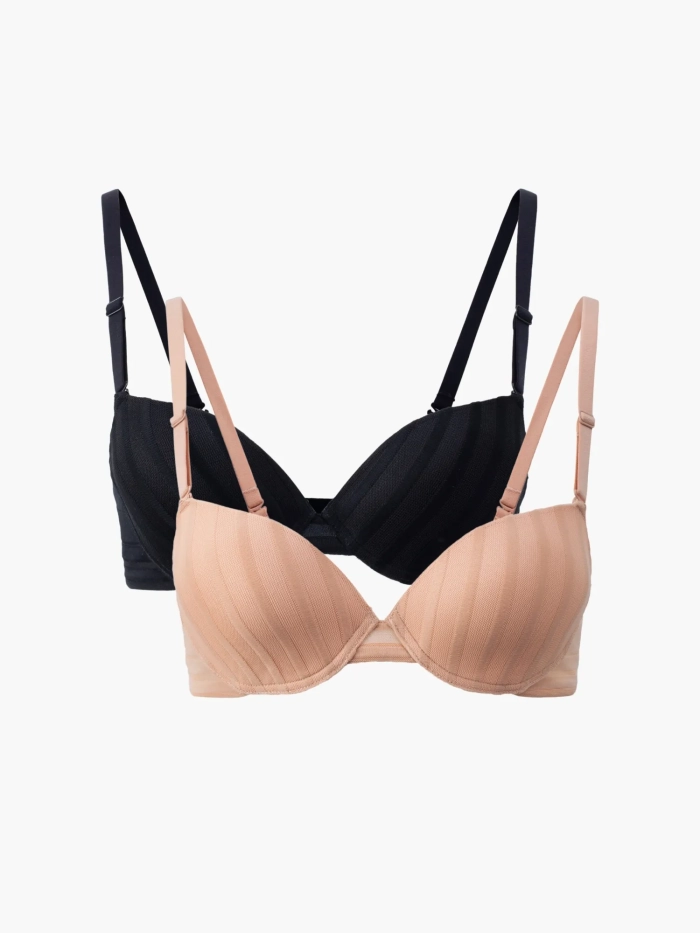 Combo 2 Áo T-shirt bra mút mỏng