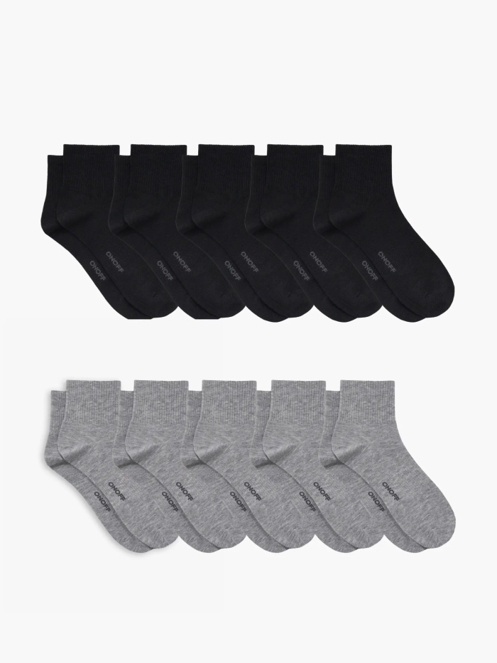 Combo 10 tất nam cổ ngắn Essential