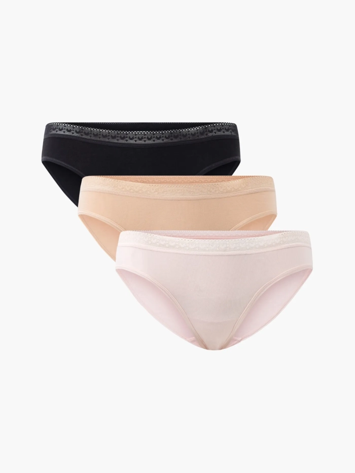 Pack 03 quần lót nữ Cotton USA
