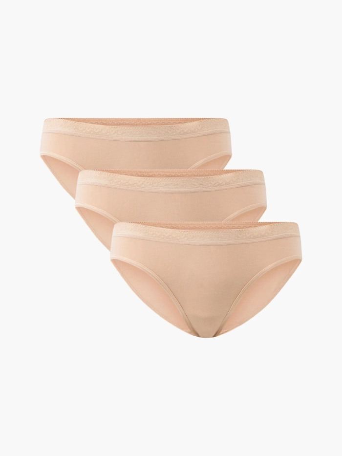 Combo 3 quần lót nữ bikini Cotton USA