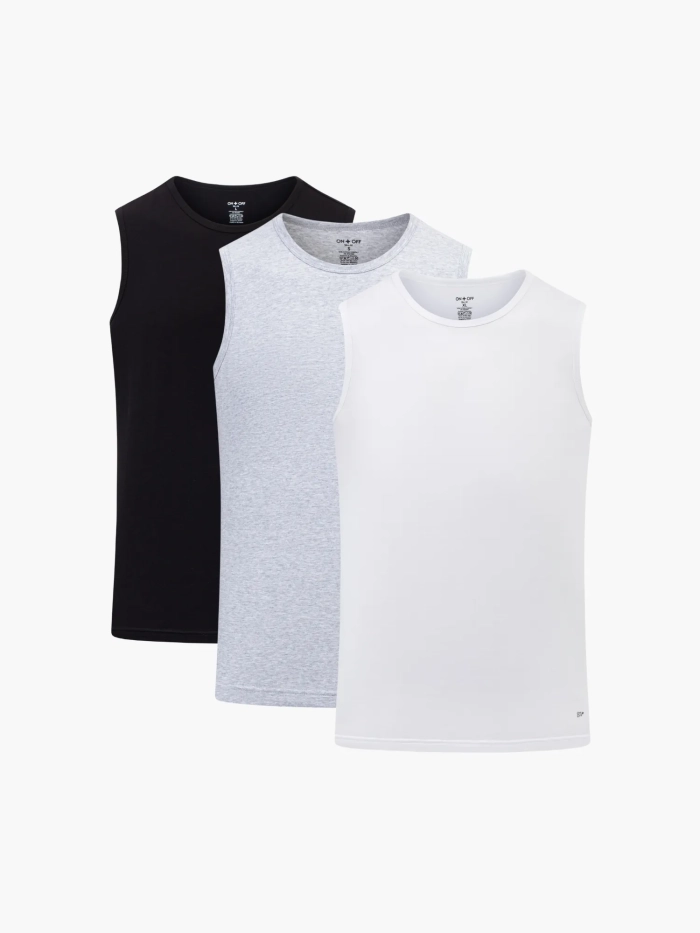 Combo 3 Áo sát nách nam