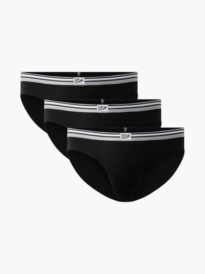 Combo 03 quần lót nam Cotton Daily Comfort dáng brief