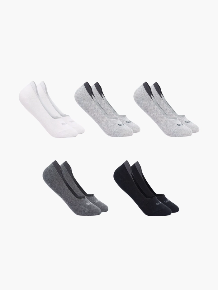 Combo 5 tất ẩn nữ Cotton Kháng Khuẩn