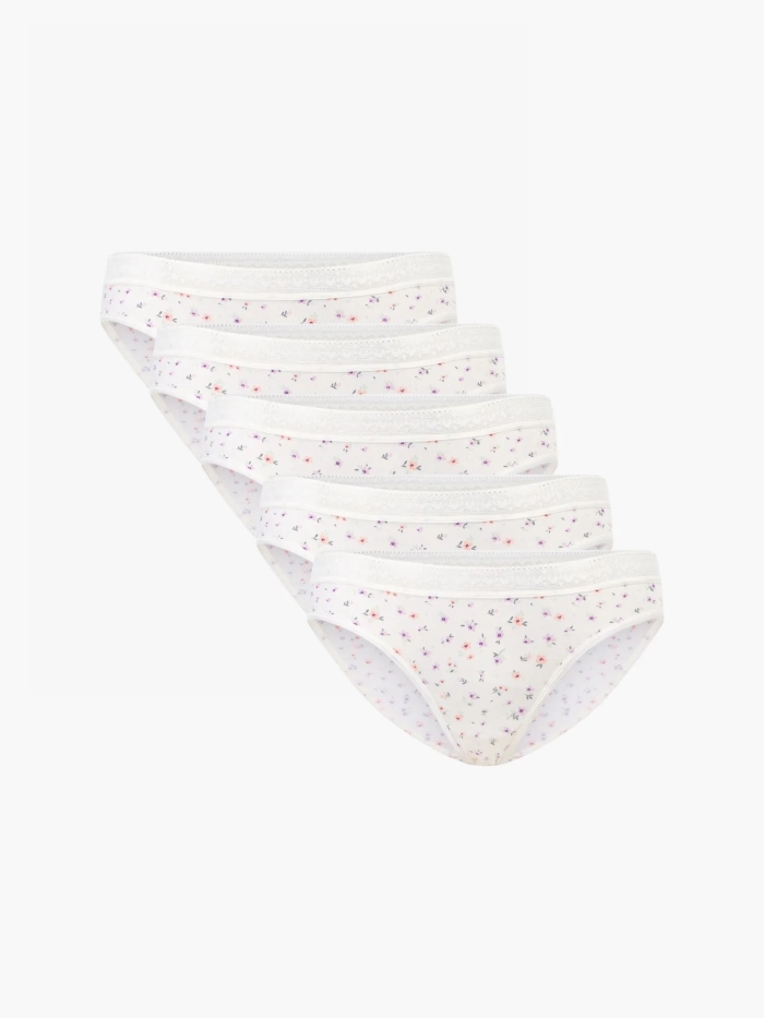 Pack 05 quần lót nữ Cotton USA