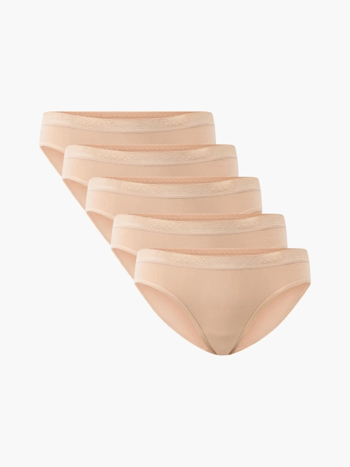 Pack 05 quần lót nữ Cotton USA