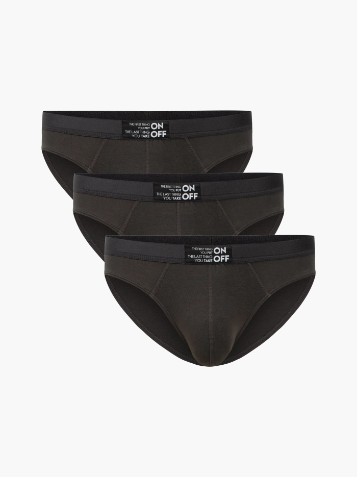Pack 03 quần lót nam Cotton USA dáng brief