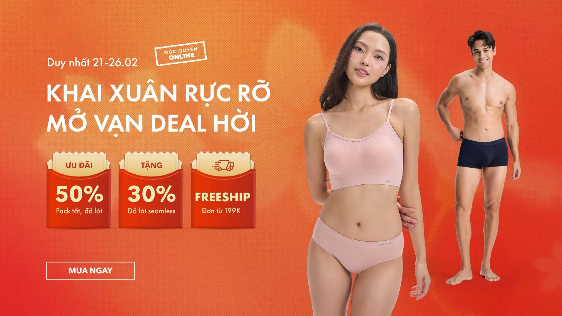 Khai xuân rực rỡ - Mở vạn deal hời