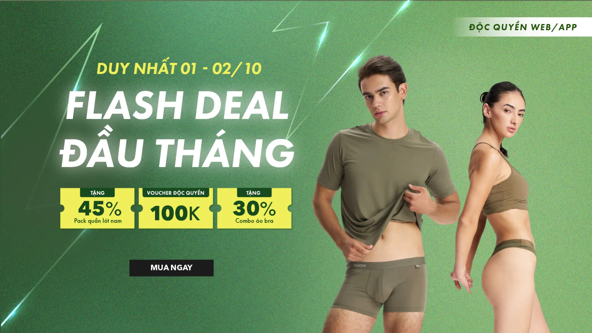 Flash Deal Đầu Tháng
