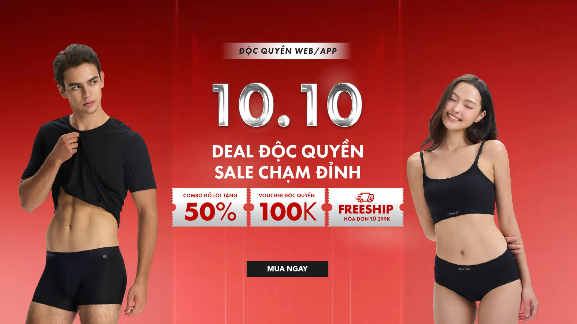 Mega 10.10 Sale Chạm Đỉnh 50%