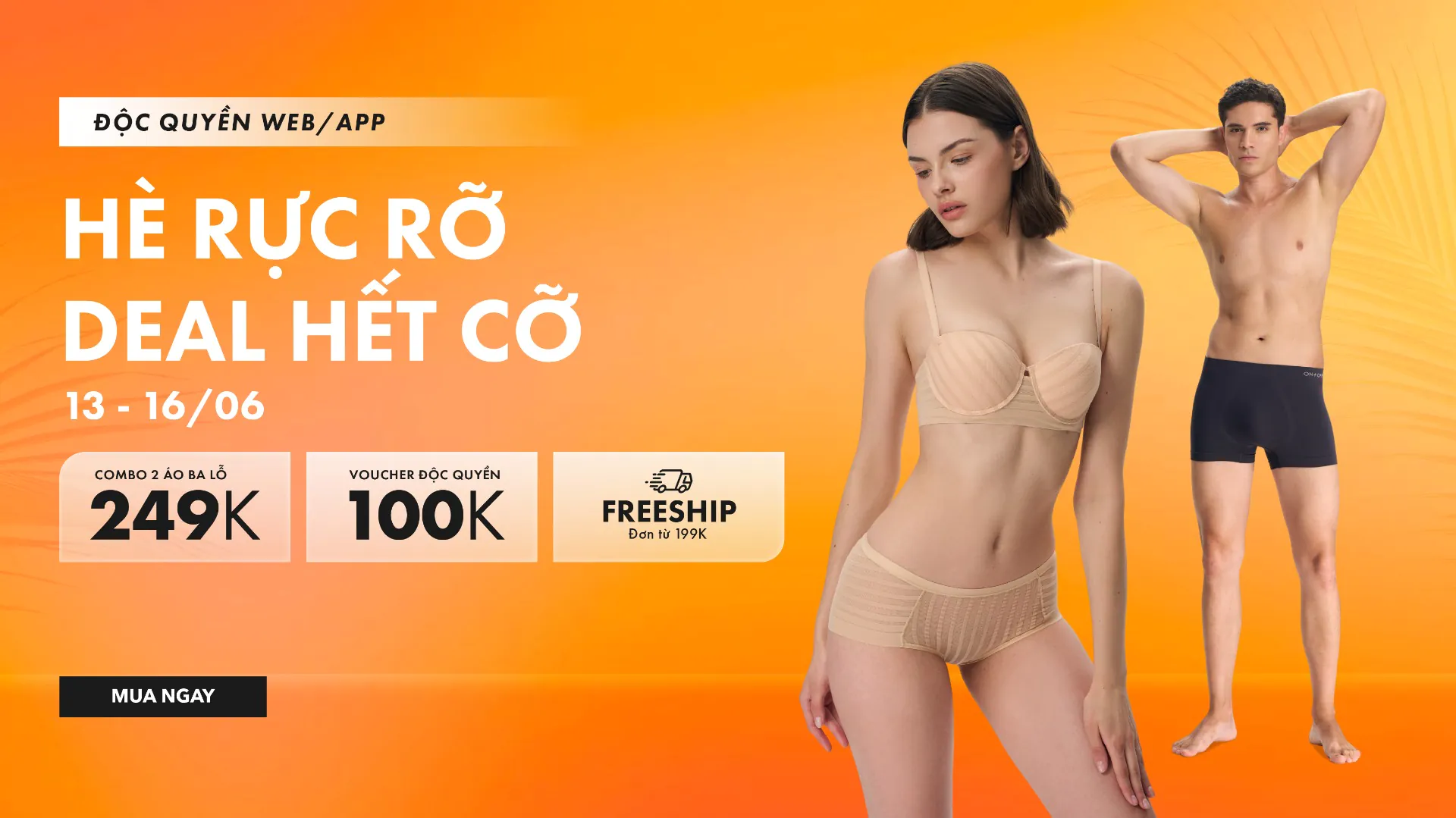 Hè rực rỡ - Sale hết cỡ 50%