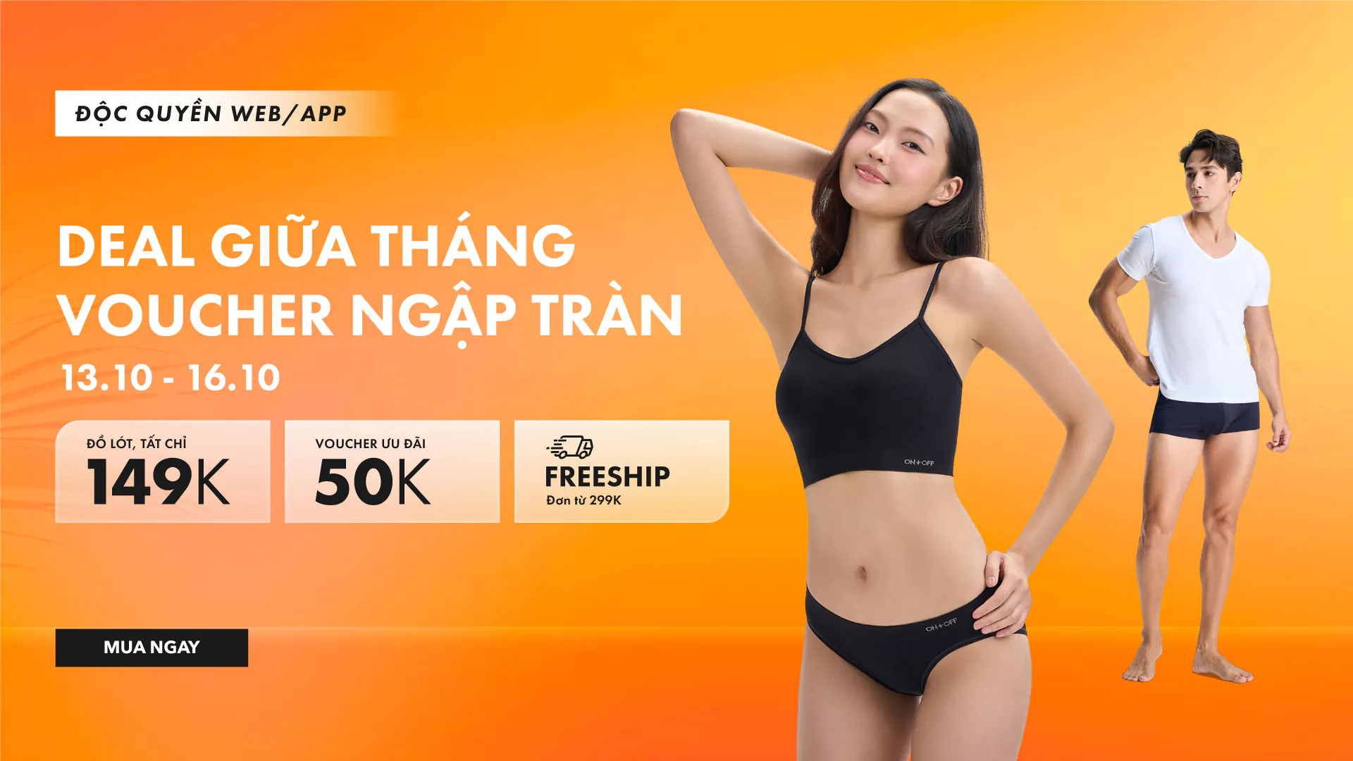 Deal giữa tháng - Voucher ngập tràn