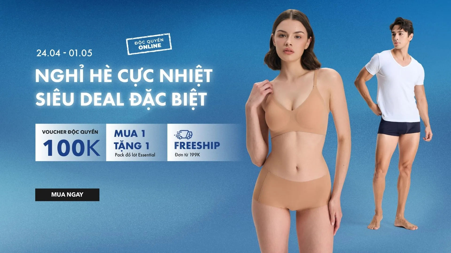 Nghỉ hè cực nhiệt - Sale đặc biệt