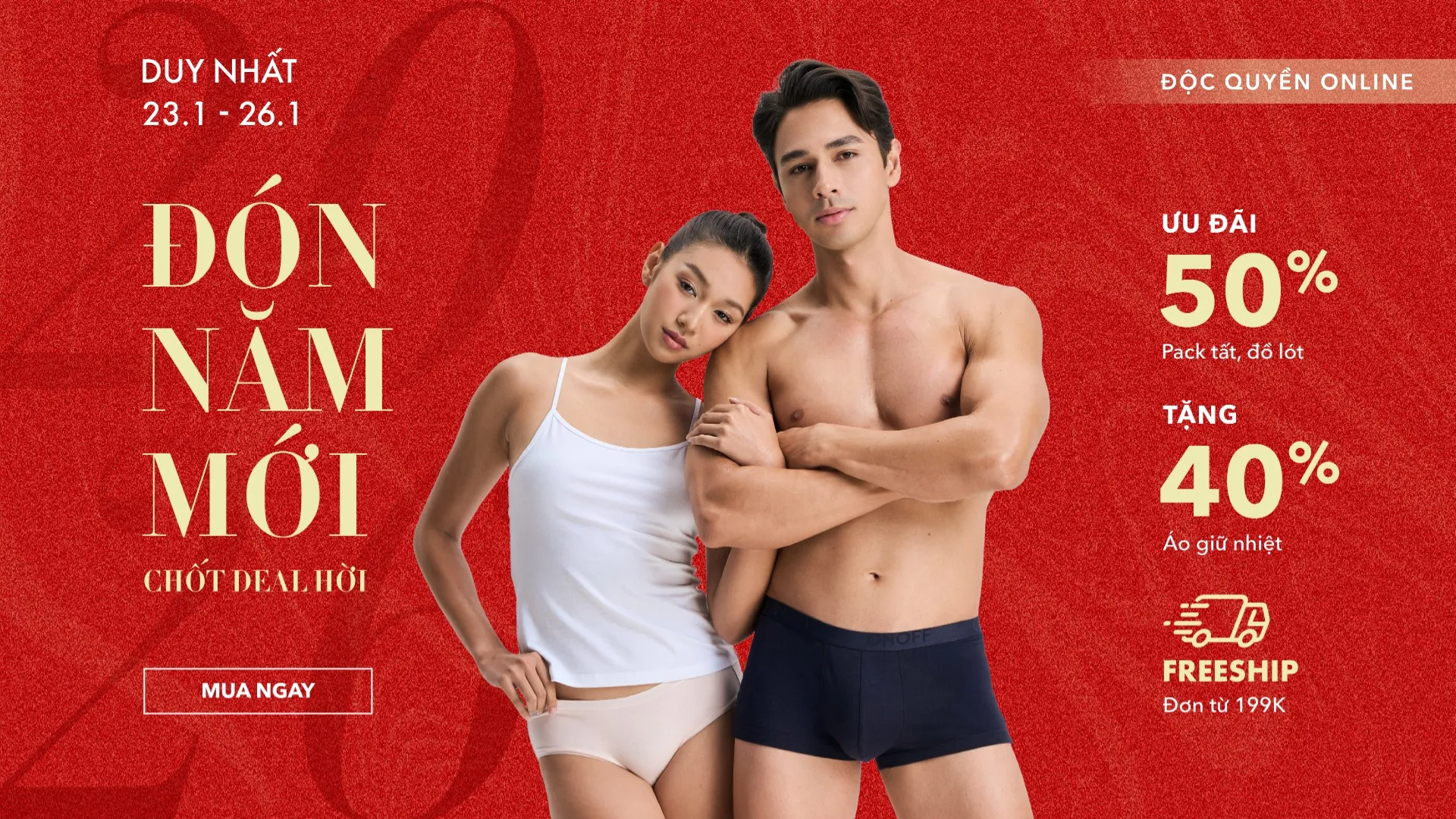 Đón năm mới - Chốt deal hời