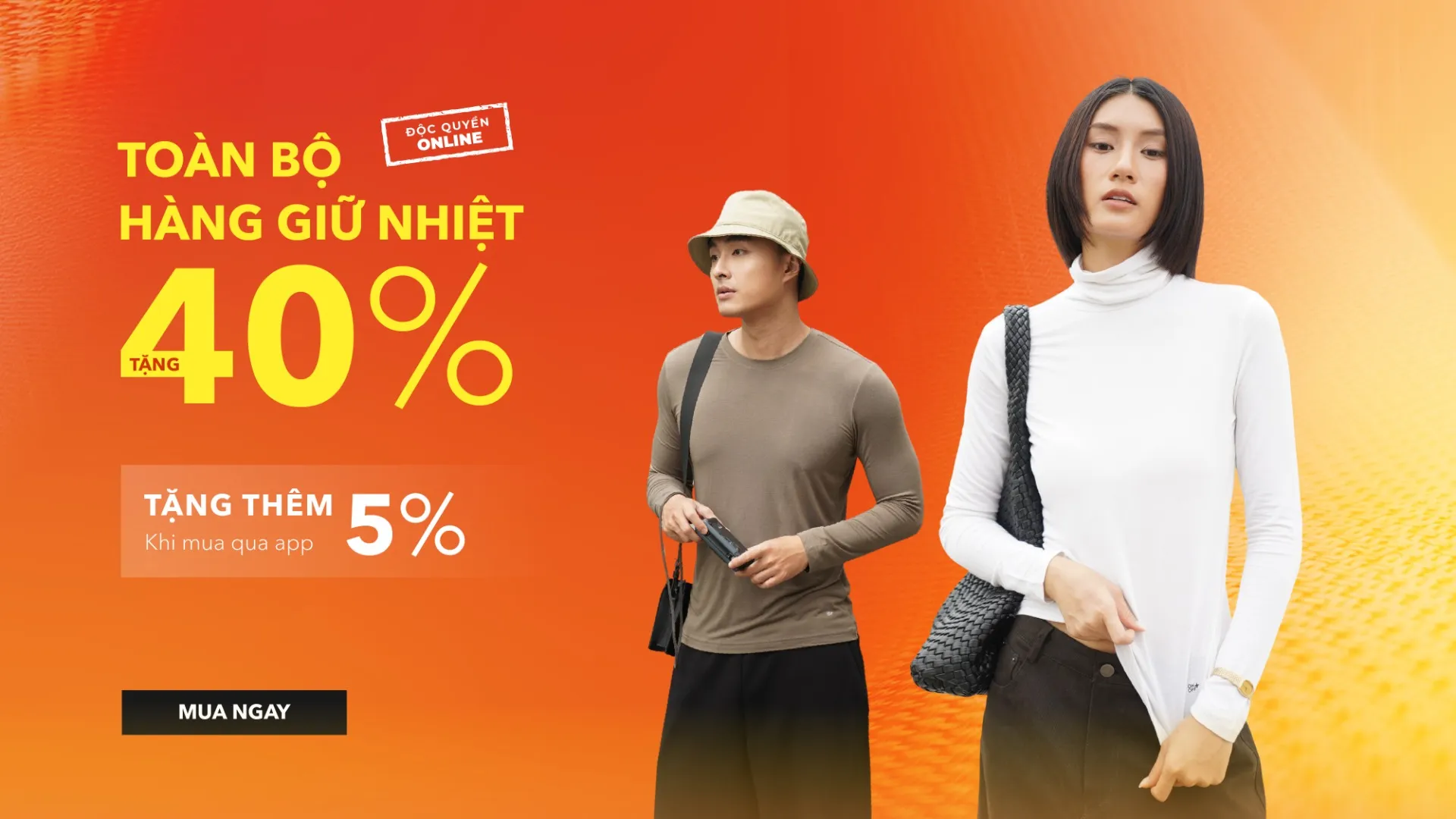 Tặng 40% hàng giữ nhiệt